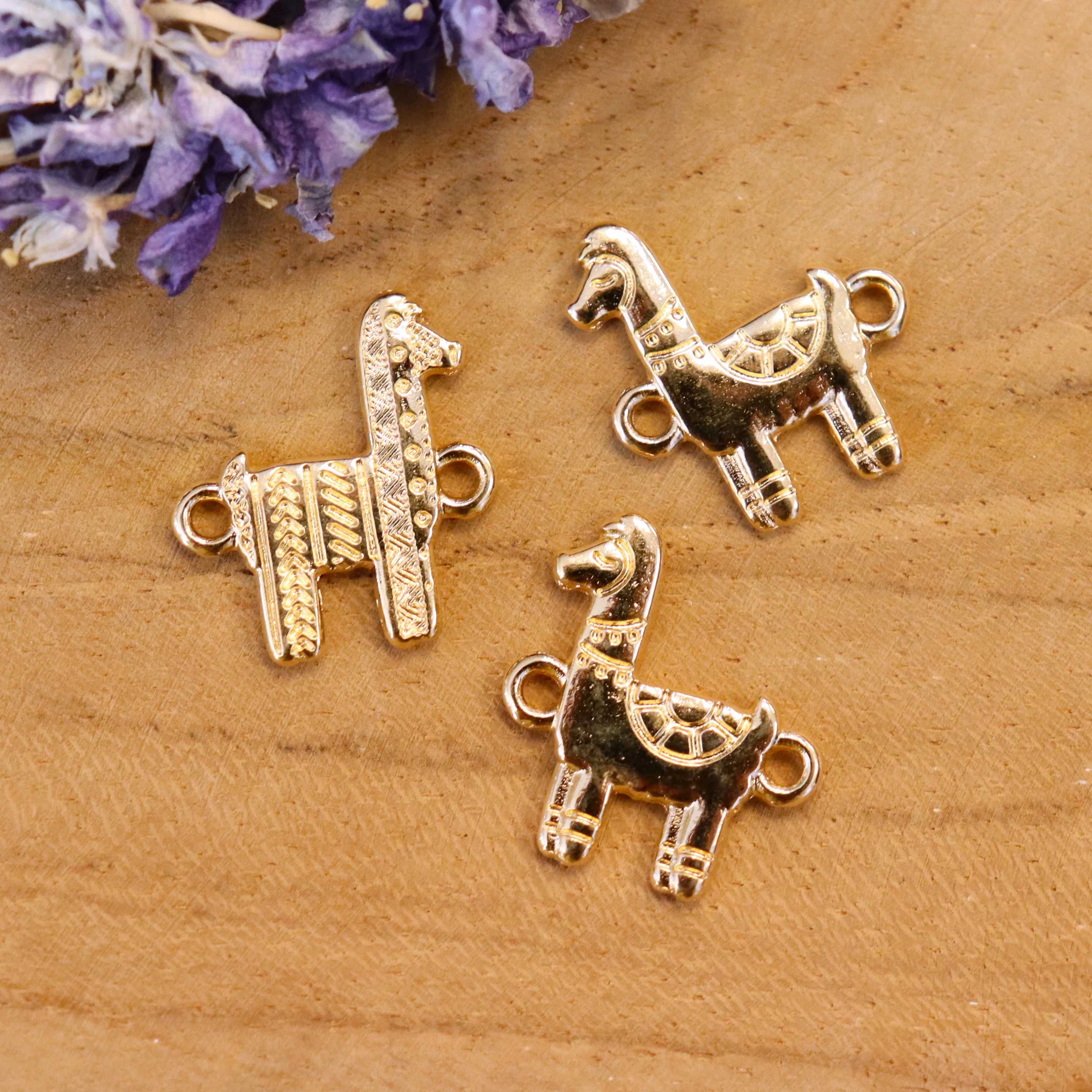Tussenzetsel DQ GOUD alpaca